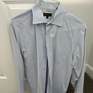 Ben Sherman dress shirt size 16 34/35 light blue